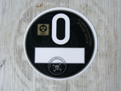 Feinstaubplakette