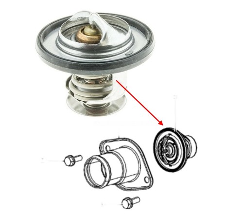 Kühlwasser thermostat dodge - thermostat,