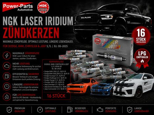 Zündkerzen stk dodge ram - zündkerzen, 16