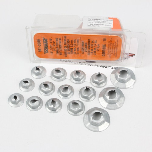 Thread cutting nuts - thread,